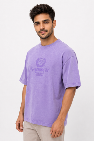Lavender Drop Shoulder