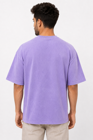 Lavender Drop Shoulder
