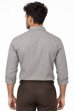 Dark Grey Plain Shirt