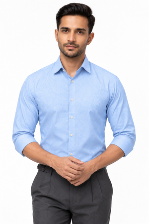 Blue Club Wear Shirt