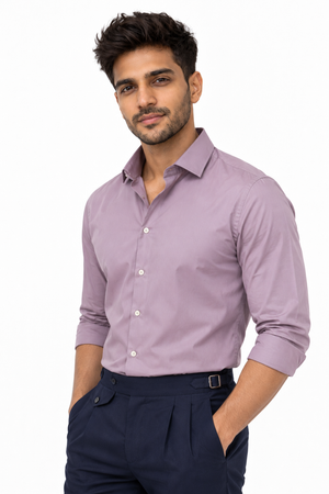 Peach Plain Shirt