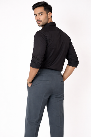Grey Gurkha Pant