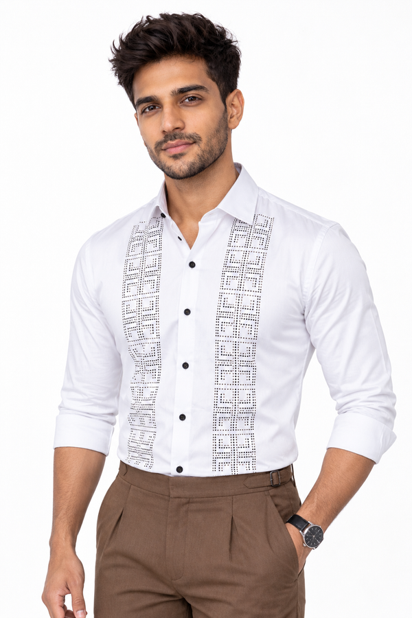 White Stone Shirt