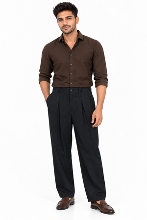 Black Korean Trouser