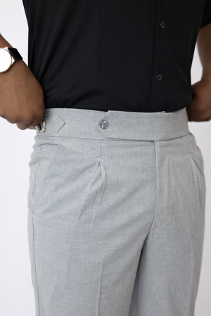 Light Grey Gurkha Pant