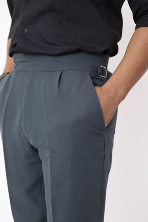 Grey Gurkha Pant