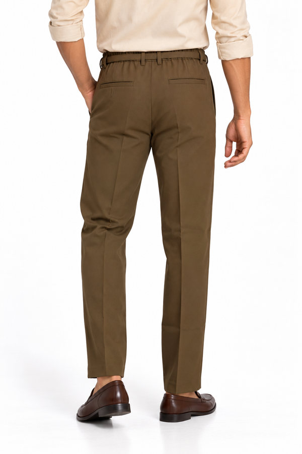 Dark Brown Korean Pant