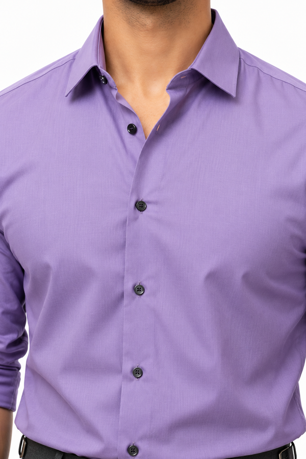 Purple Plain Shirt