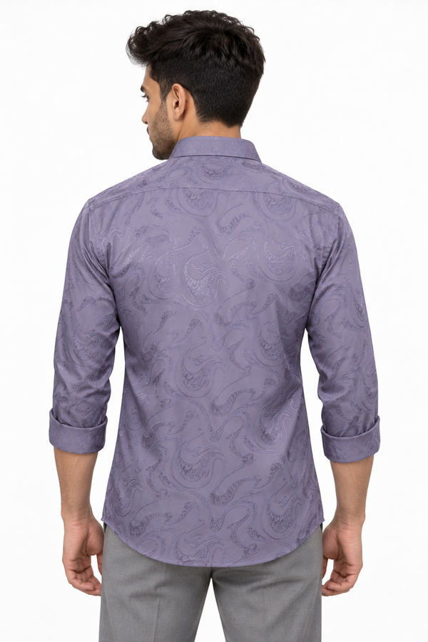 Lavender Designer Shirt