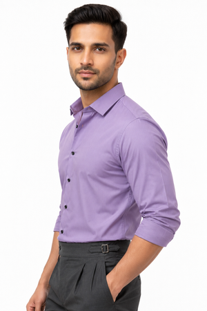 Purple Plain Shirt