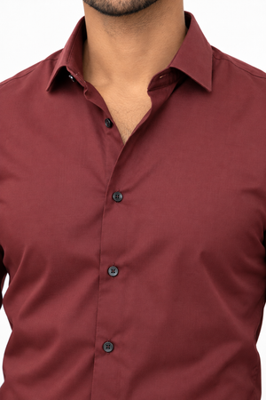 Red Plain Shirt