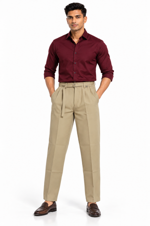 Light Brown Korean Pant