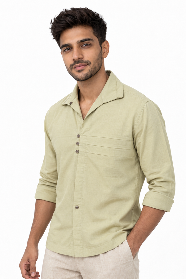 Light Green Signature Shirt