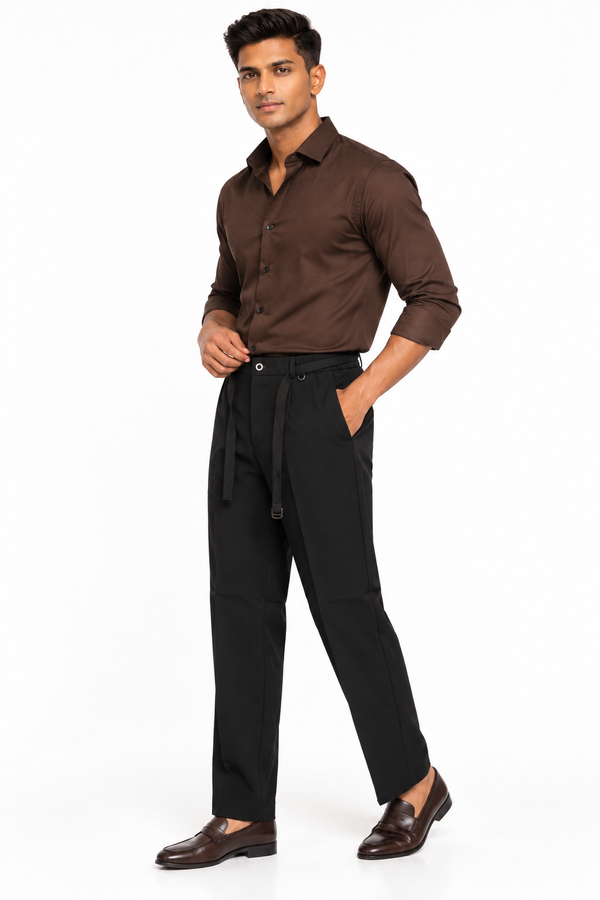 Black Korean Pant