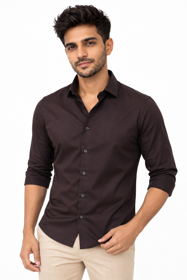 Purple Plain Shirt