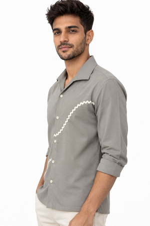 Grey Signature Shirt