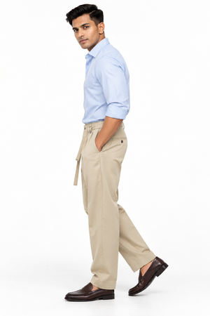Beige Korean Pant
