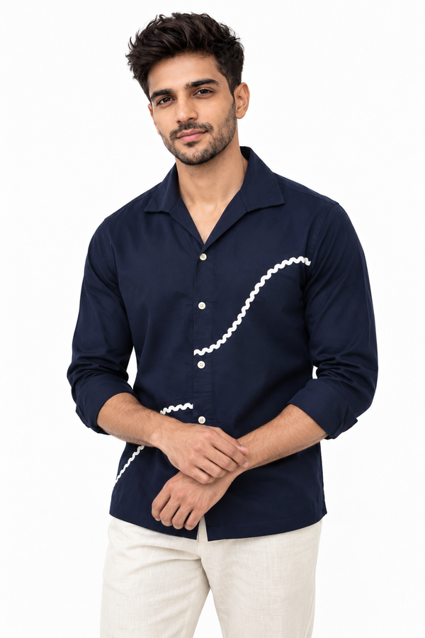 Navy Blue Signature Shirt