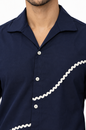 Navy Blue Signature Shirt