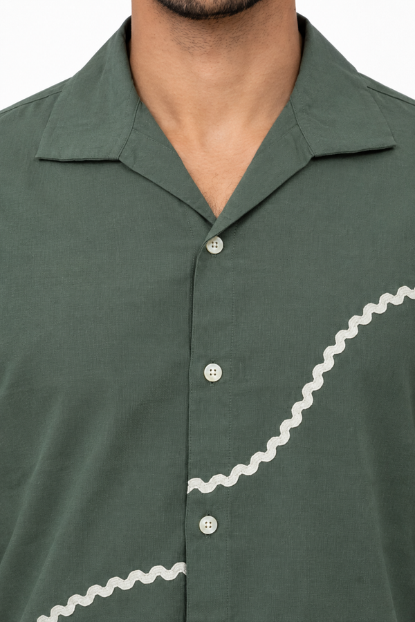 Olive Green Signature Shirt