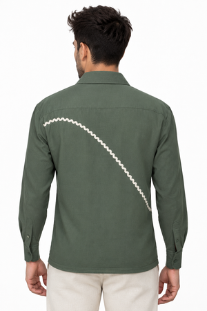 Olive Green Signature Shirt