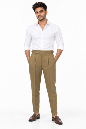 Khaki Brown Gurkha Pant