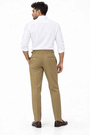 Khaki Brown Gurkha Pant