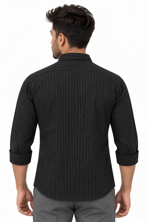 Black Stripe Shirt