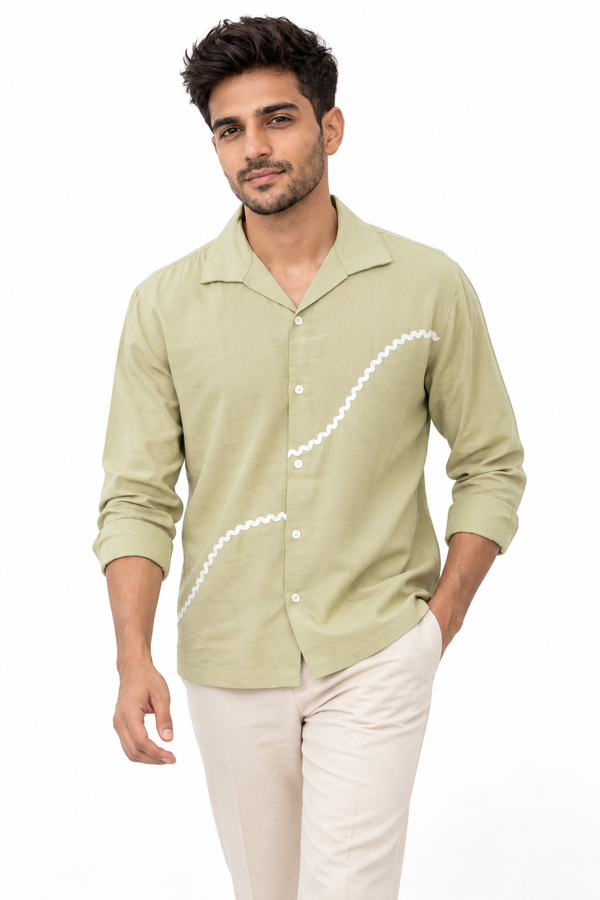 Light Green Signature Shirt