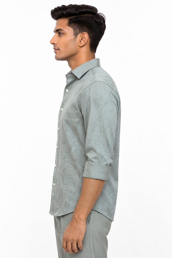 Grey Designer Party Wear