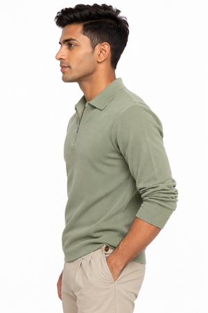 Green Netted T-Shirt