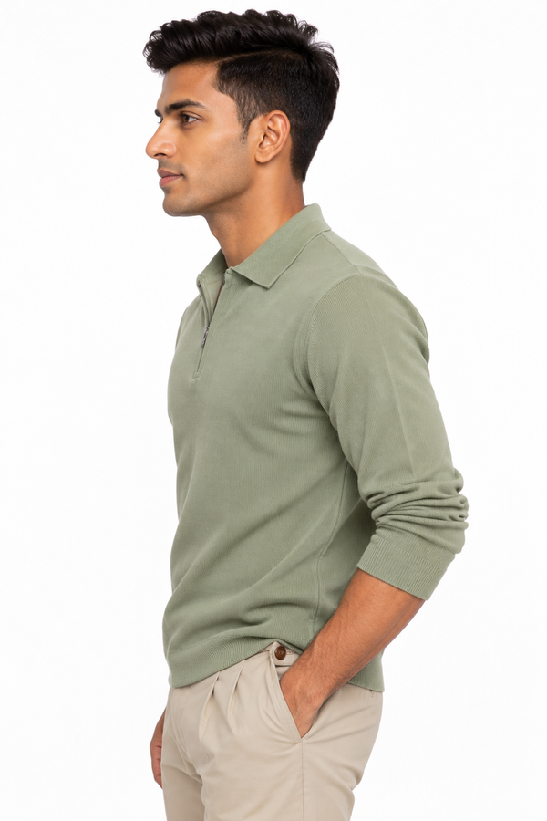 Green Netted T-Shirt