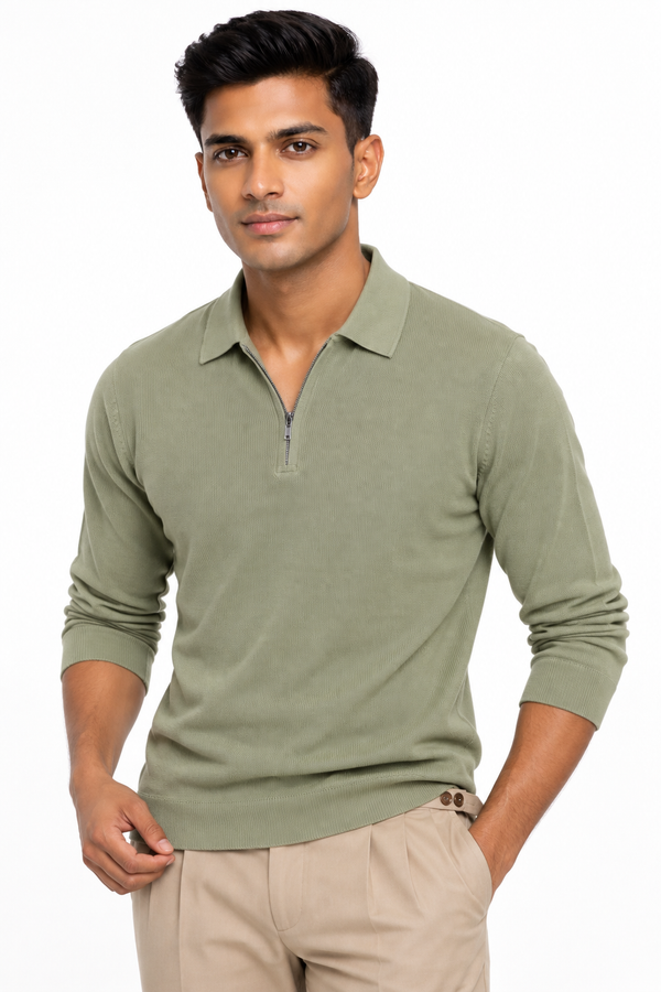 Green Netted T-Shirt