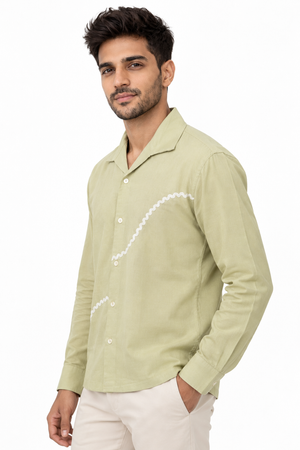 Light Green Signature Shirt