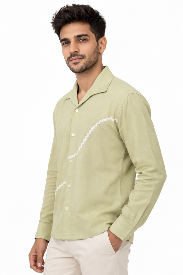 Light Green Signature Shirt
