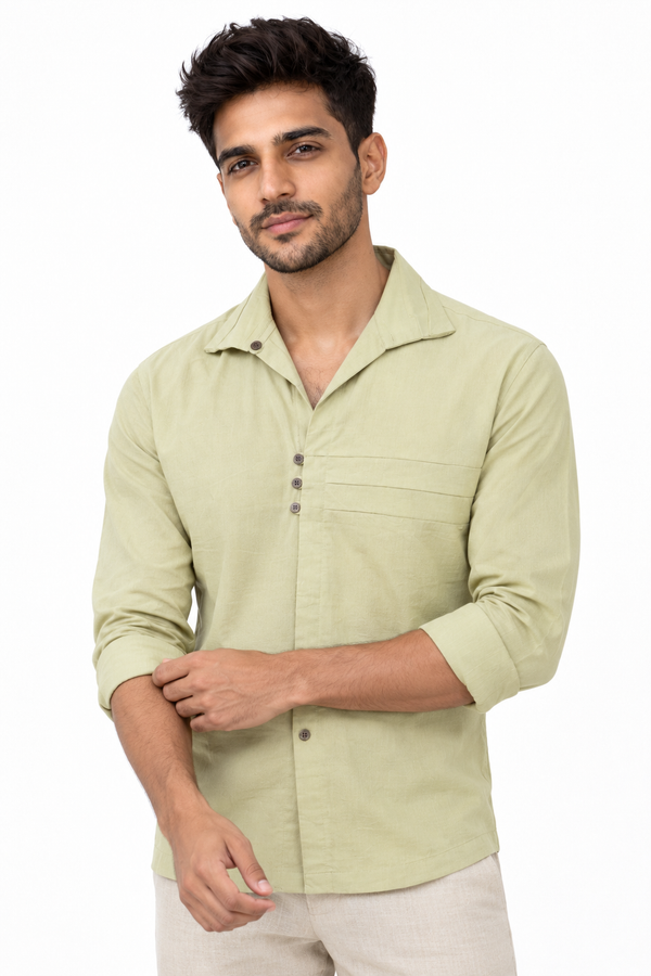 Light Green Signature Shirt