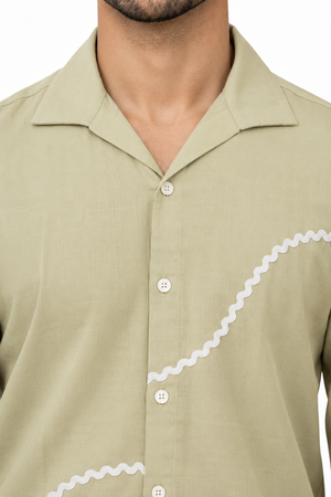 Light Green Signature Shirt