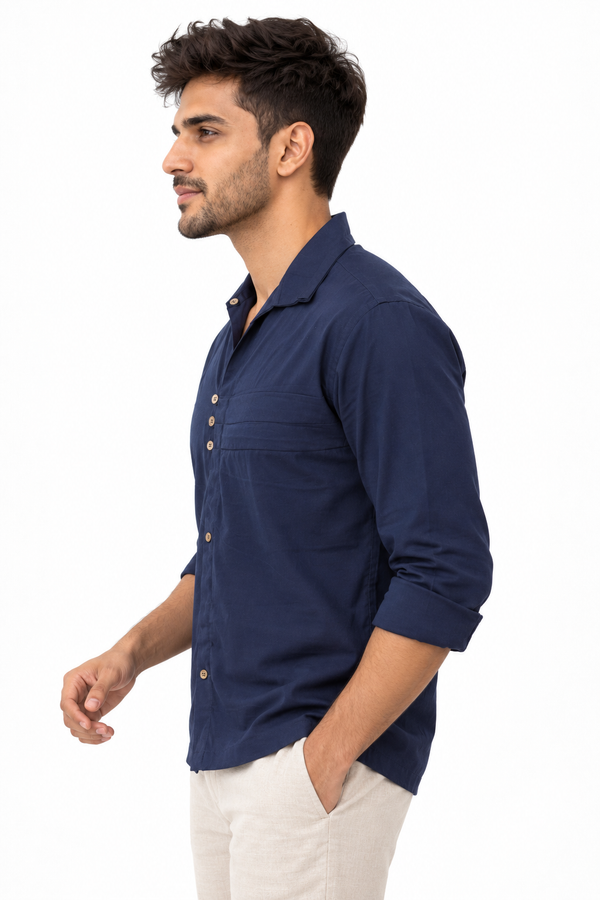 Navy Blue Signature Shirt