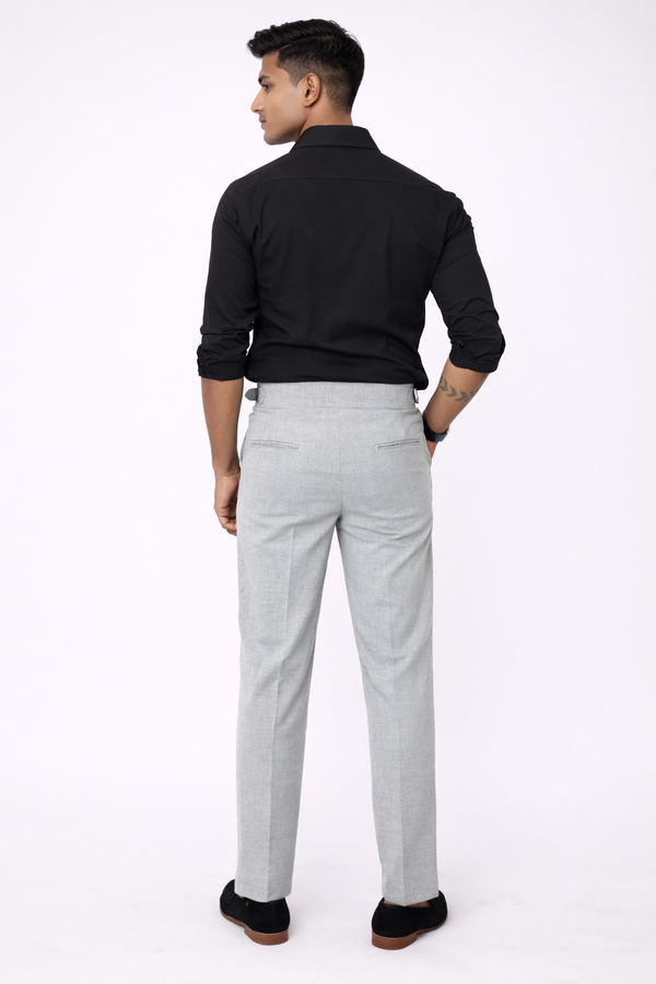 Light Grey Gurkha Pant