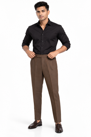 Brown Formal Pant