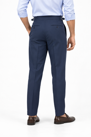 Navy Blue Gurkha Pant