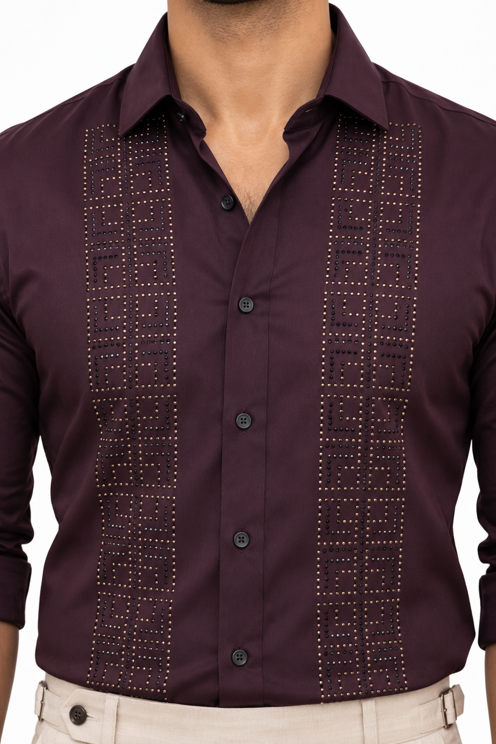 Purple Stone Shirt