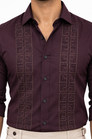 Purple Stone Shirt