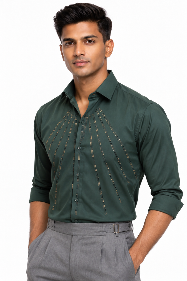 Green Stone Shirt