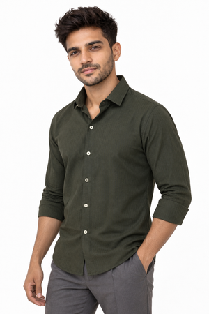 Green Stripe Shirt