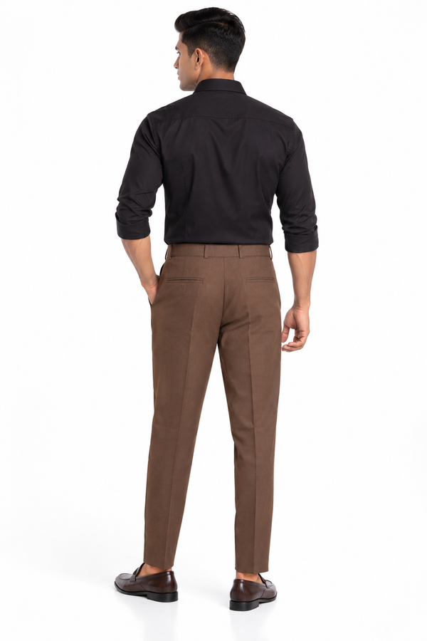 Brown Formal Pant