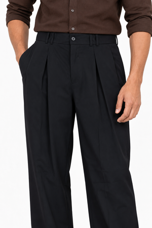 Black Korean Trouser