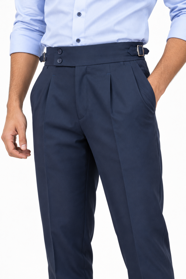 Navy Blue Gurkha Pant