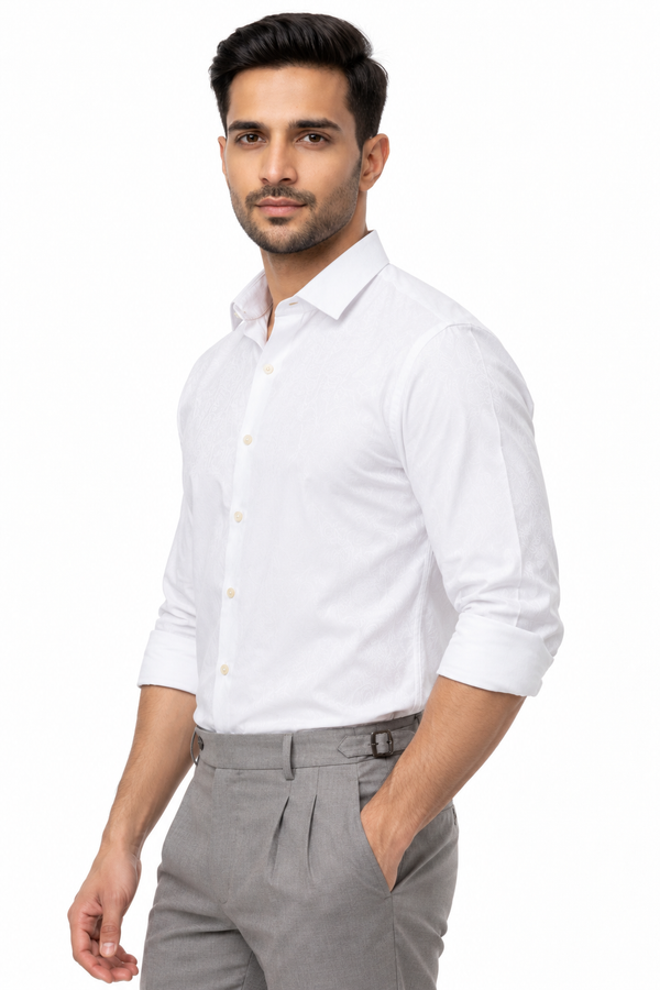 White Club Wear Shirt