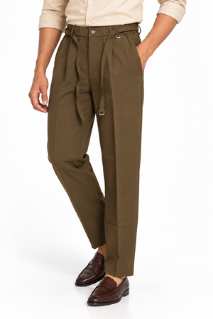 Dark Brown Korean Pant